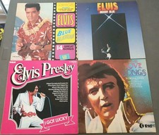 Job Lot of 5 x  Elvis Presely 12" Vinyl LP's/Records ALL LISTED AND GRADED