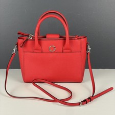 Oroton Red Leather Saffiano