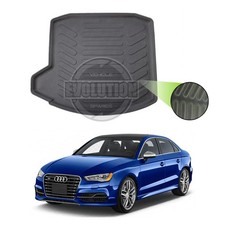 Tailored Rubber Boot Liner Mat for Audi A3 Saloon 2013–2020 Waterproof Tray