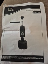 Homcom Freestanding Punch Bag