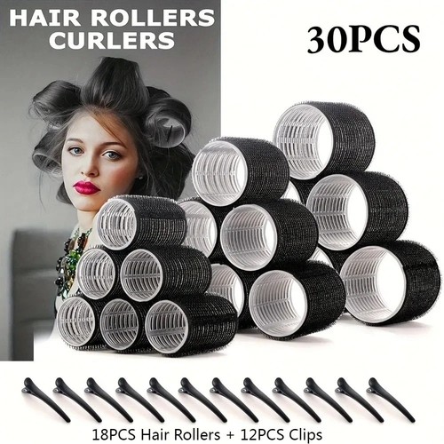 Hair rollers self - hair,