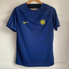 Nike Inter Milan Pre Match Jersey Training Shirt 2023/24 Mens Large Blue 