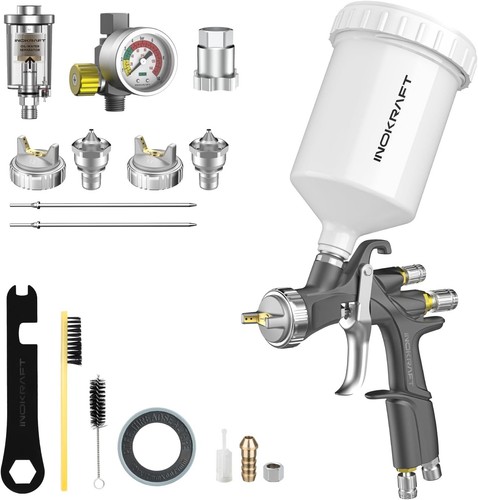 Inokraft lvlp spray gun kit - lvlp,