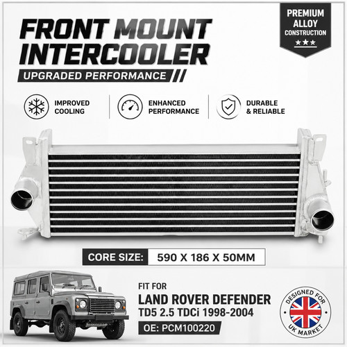 Turbo intercooler for land - for,