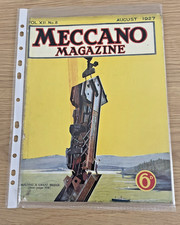 MECCANO PRE WAR AUGUST 1927