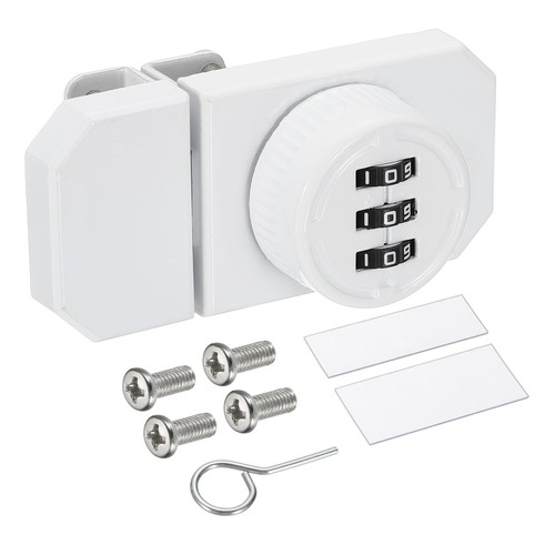 Glass door lock - double,