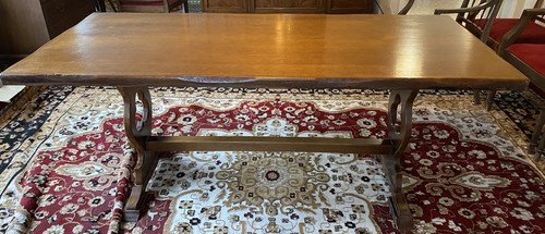 Antique oak refectory style - oak, refectory-style