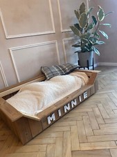 Handmade Wooden Dog Beds -