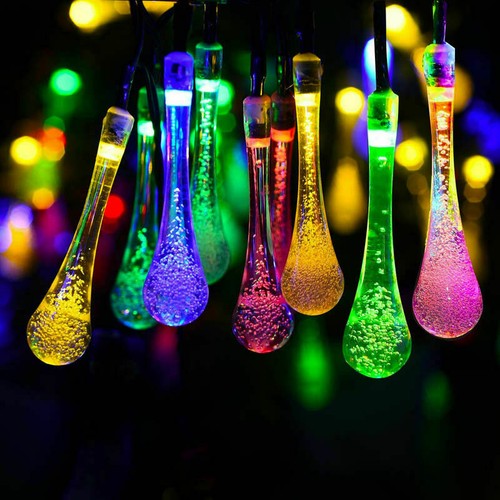 Solar power led string - power,