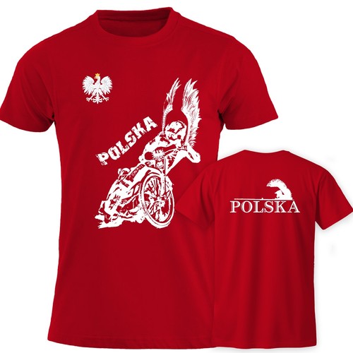 Polish speedway shirt - speedway, t-shirt