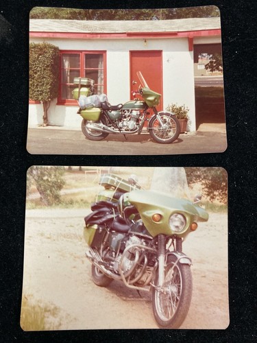 Vintage honda motorcycle - honda, color
