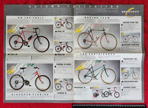 Peugeot cycles 1989 collection - cycles,