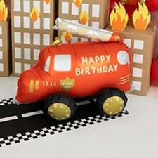 Large Fire Engine Birthday