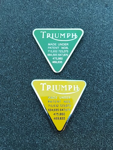 Triumph triangle patent - triangle, no