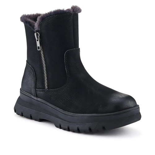 Pavers faux fur lined - pavers, ankle