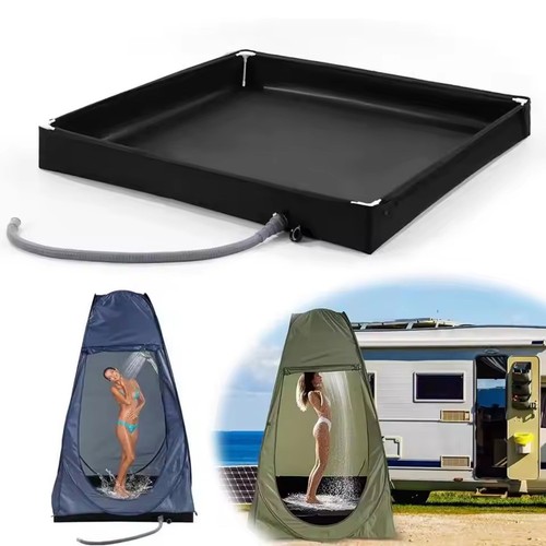 Portable foldable shower tray - portable,