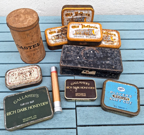 Job lot vintage - lot, tobacco