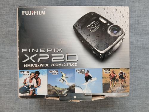 Fuji finepix xp20 black - finepix, 14mp