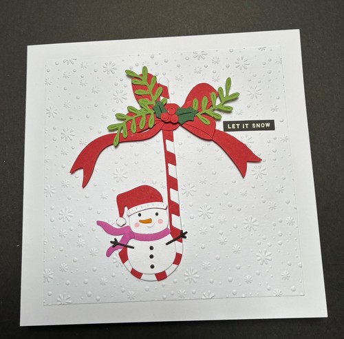 Handmade christmas card with - handmade,