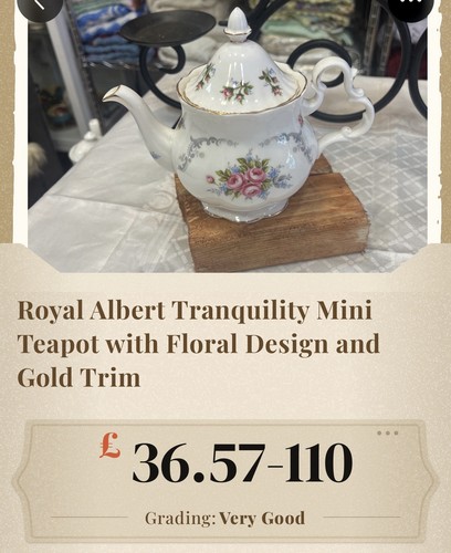 Royal albert tranquillity mini - albert,