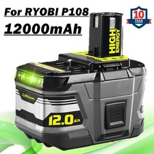 12AH  Battery18V For Ryobi