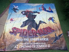 Spider-Man Into The Spider-Verse Movie Cinema Vinyl Banner Poster 200cm x 200cmm