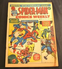 UK Comic Marvel Spider-man Comics Weekly Issue 16 02/06/73 June 2nd 1973