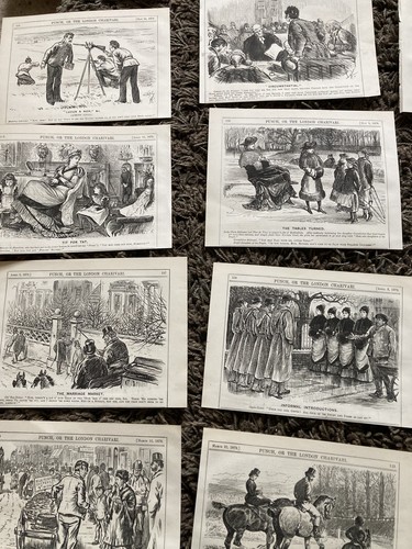 Job lot 1879 - a, cartoon