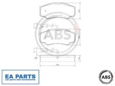 Brake Pad Set, disc brake for