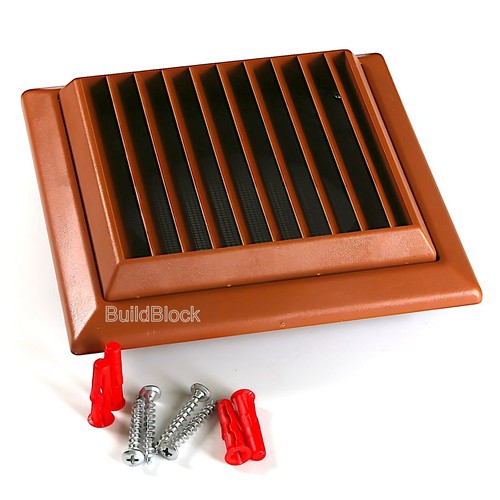 External wall vent - external, grille