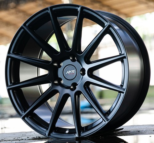 Black alloy wheels - 19", fits