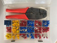 Crimp Tool Connector Kit with 18 Variant Type Connectors - terminals&connectors