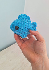 Crochet goldfish plushie - goldfish, 🐠