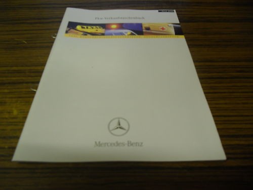 Sales brochure mercedes - sales,
