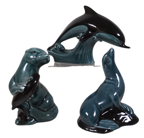 Poole pottery vintage blue - poole,