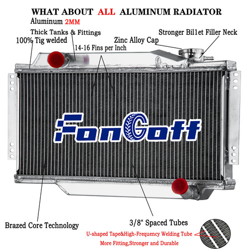 Radiator for triumph spitfire - radiator,