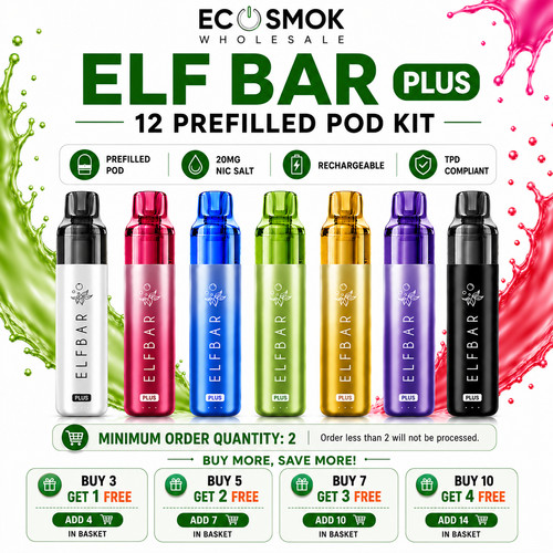 Elf bar plus pod kit - plus,