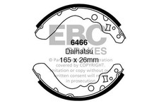 EBC 6466 BRAKE SHOE SET Rear