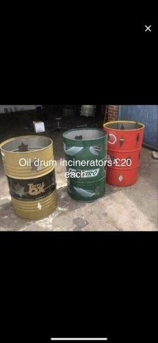 Incinerator oil drum 205l - drum,