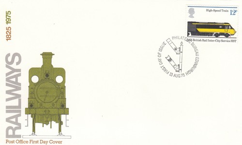 Railways fdc darlington - railways,