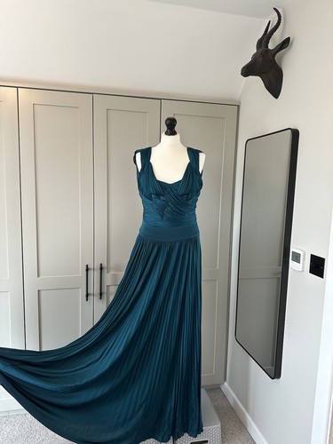 Alice temperley teal evening - temperley,