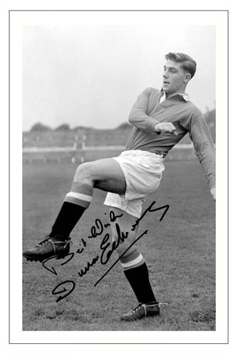 Duncan edwards signed - duncan,