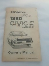 Vintage Honda 1980 civic 1300