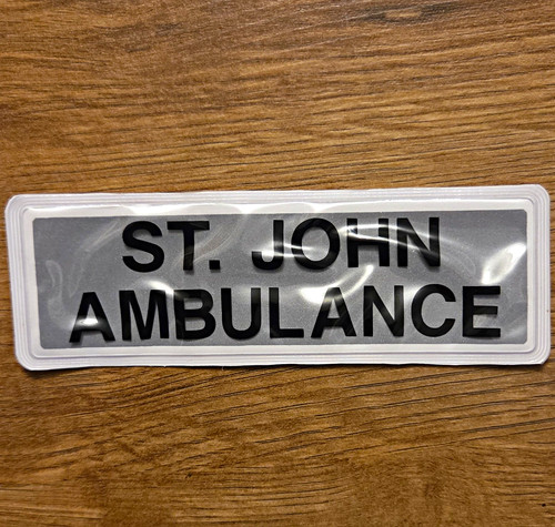 John ambulance reflective - john,