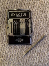 VIntage Exactus Pocket Adding
