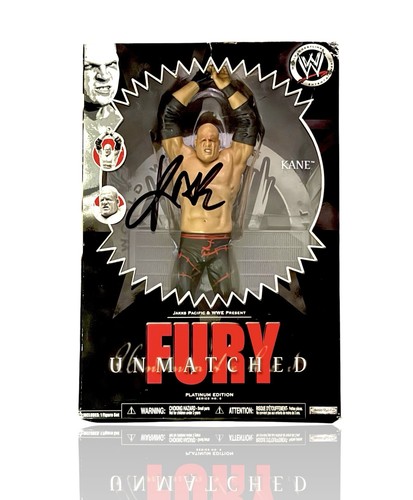 Wwe kane signed unmatched - signed, fury