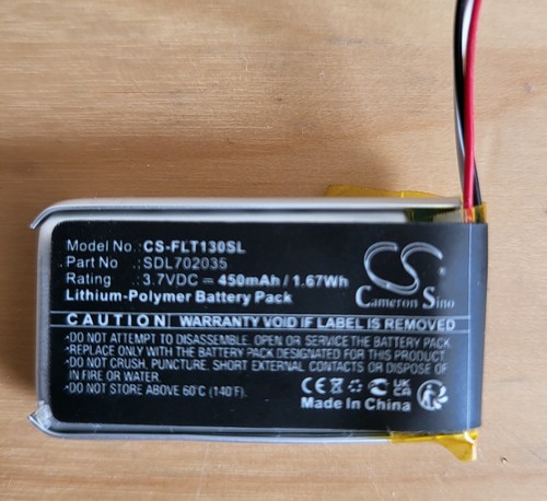 Replacement battery for - battery,