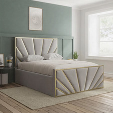 Eddie Art Deco Bed Frame in