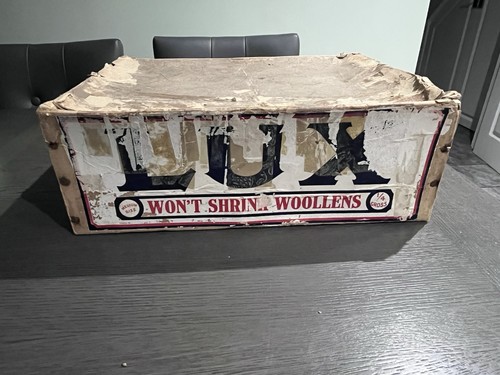 Original vintage lux soap - vintage, box