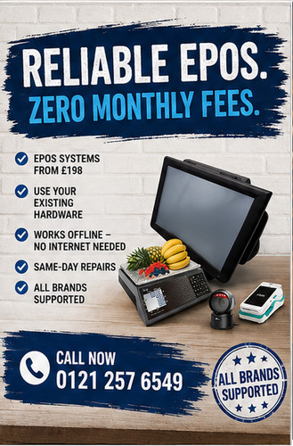 Monthly fees epos pos till - no,